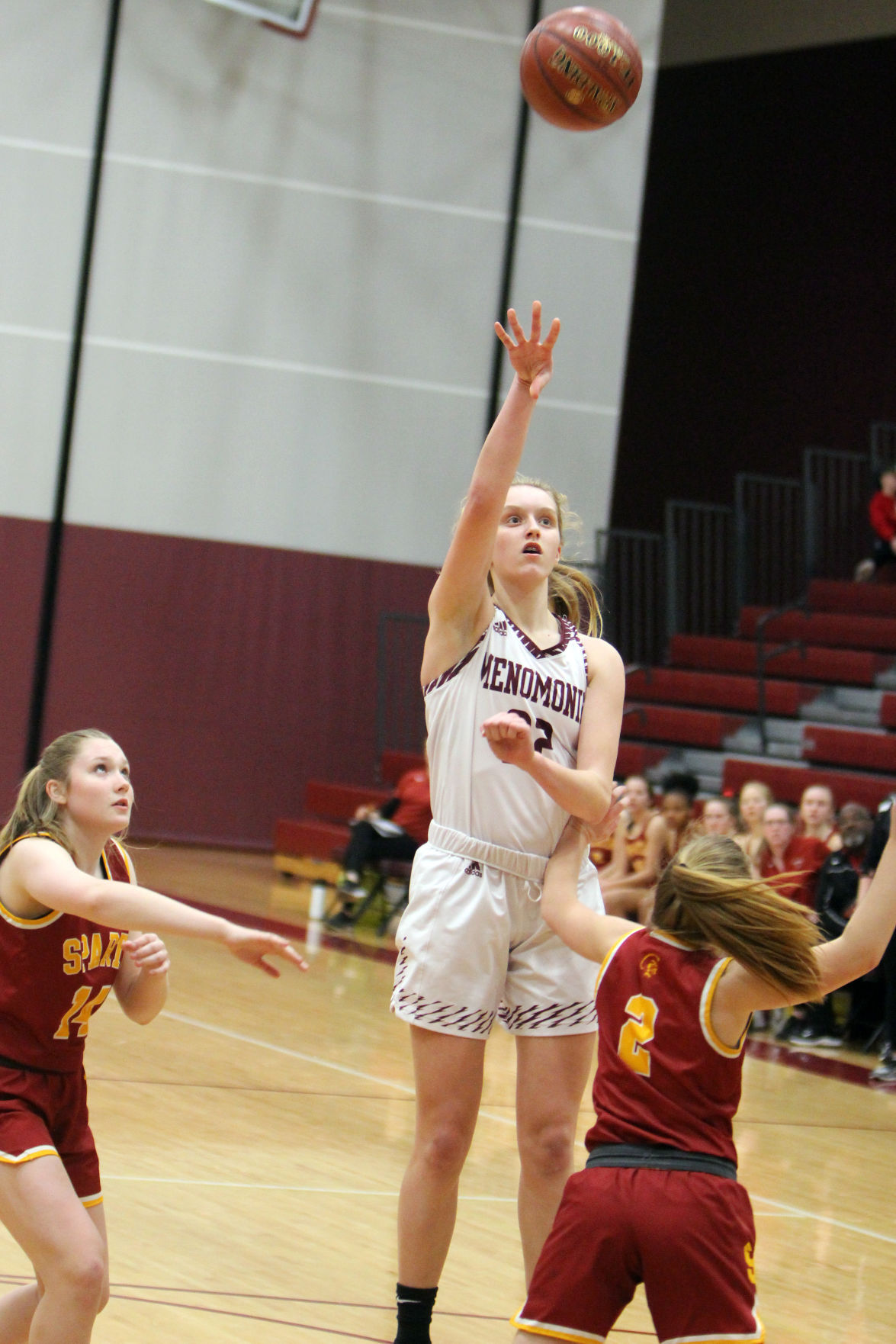 Sparta at Menomonie girls basketball 2-25-20